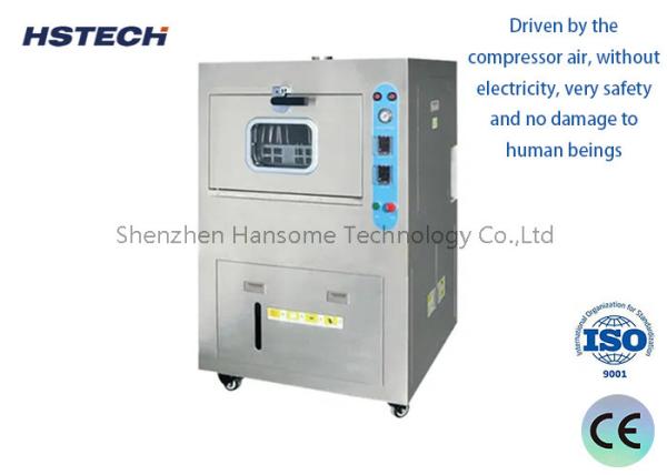 Cheap SMT Cleaning Equipment with Solvent Reuse and 360 Degree Rotation Spray Bars for sale