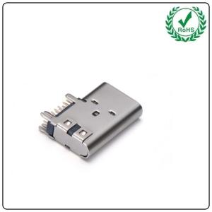 Best UJC-VP-3-SMT-TR USB 2.0 Type C Socket 6Pin SMD Vertical Through Hole SMT wholesale