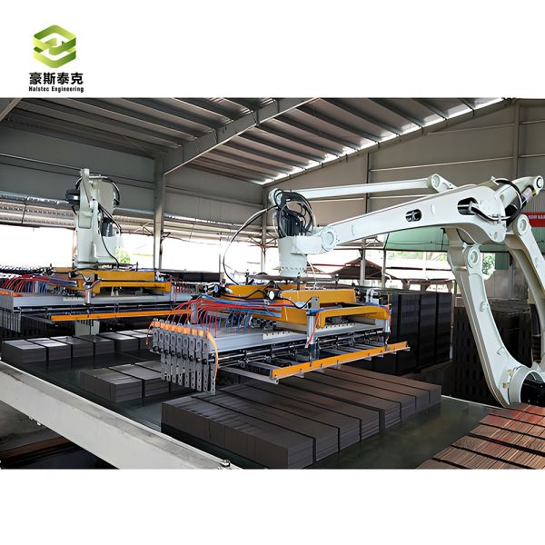 50 KW Automatic Robot Stacking Machine For Brick Factory