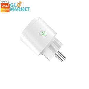 China Glomarket Smart Tuya Wifi Plug , App Remote Control Smart Power Plug on sale