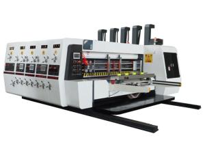 China Inline Packaging Box Printing Machine Flexographic Folder Gluer Machine on sale