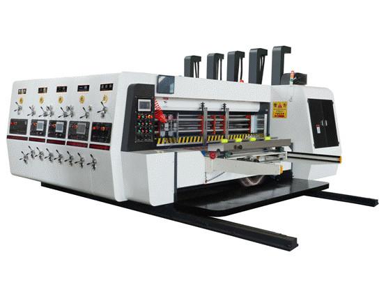 Cheap Inline Packaging Box Printing Machine Flexographic Folder Gluer Machine for sale