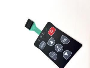 China Custom Design Gold Plated Keys Backlit Light Switch ROHS CE Certification on sale