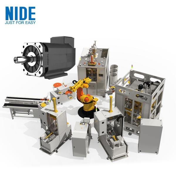 Cheap Automatic Servo Motor Production Line For Stator Manufacturing for sale