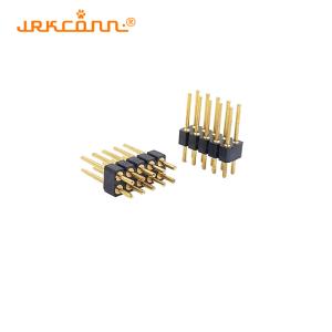 10 Pin 2.0 Mm Pitch Header Connector 180 Degree Double Row Pin Header Copper Alloy Terminal