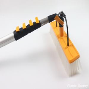 China Professional Window Cleaning Kit with Rotating Head and Extension Pole 2-in-1 Squeegee on sale