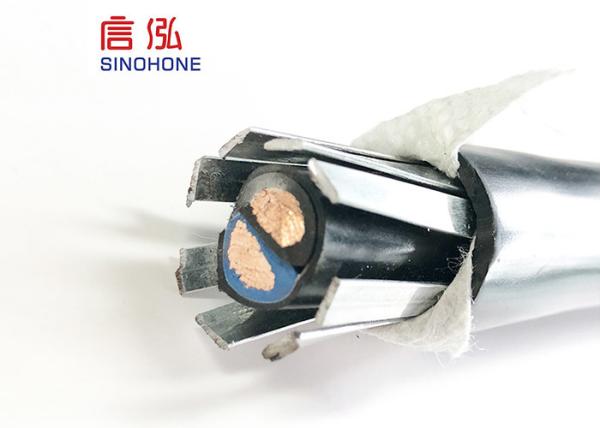 Cheap Underground Direct Burial Armored Flexible Power Cable VVR Multi Strand 2 Core Joint for sale
