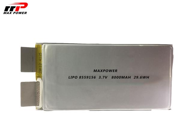 Cheap 8559156 3.7V 8000mAh 30C Lithium Polymer Battery for sale