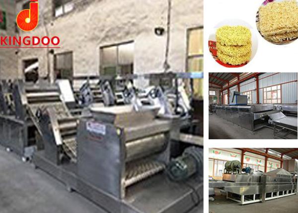 Cheap Full Automatic Fried Instant Noodle Making Machine 1000kg/Hour Production Capacity for sale
