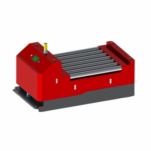 Cheap Belt Two Way Laser Guided AGV Transport Automated Guided Robots 24/48V for sale