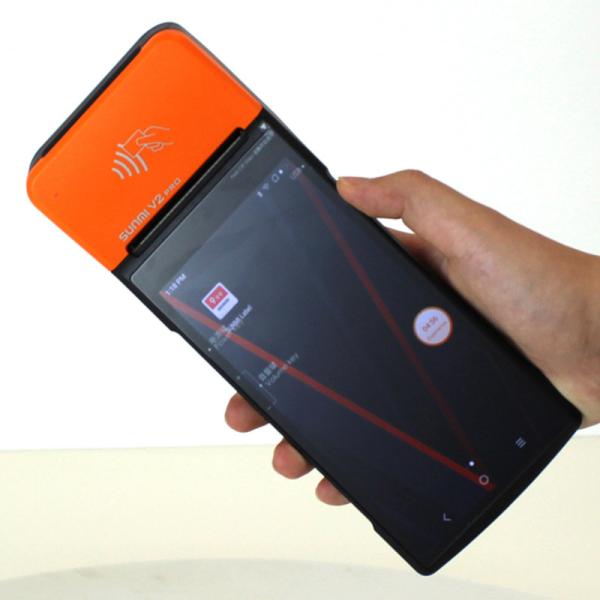 Cheap Bluetooth Octa Core Android Handheld Pos Machine for sale