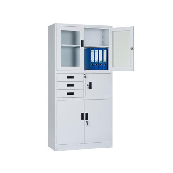 Cheap Durable Library Cyber Lock Bookshelf With Storage Drawer for sale