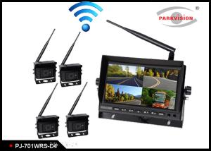 2.4G Wireless Transmitting Bus Rear View Camera , Wireless Remote Backup Camera
