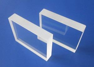Cheap Double Plane Rectangular Sapphire Windows For Sensors Detectors for sale