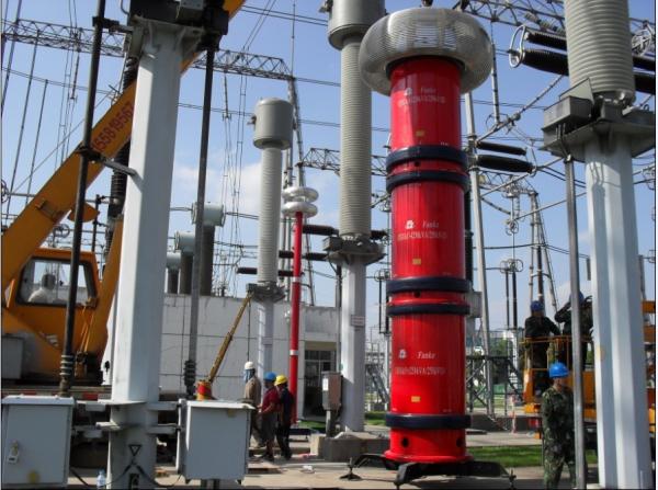 Cheap 30-300Hz Frequency High Voltage Resonant Test System With V/F Power Source for sale