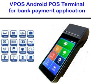 E-payment Android PDA r with wifi bluetooth 3g GPS Android 5.1 os support read IC cards,rfid cards.