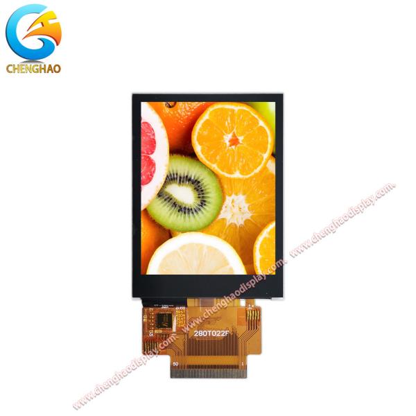 Cheap Compact 2.8 Inch Capacitive Touchscreen Normally Black TFT LCD Display for Versatile Applications for sale