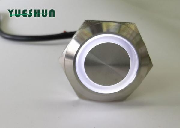 Cheap Waterproof Illuminated Momentary Push Button Switch 22mm Oxidation Resistant for sale