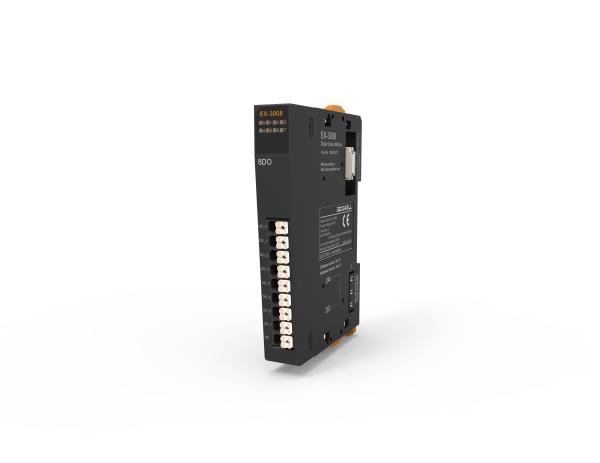 Cheap Industrial Automation PLC Digital Output Module 8 Channel DO Module NPN EX-3008 for sale