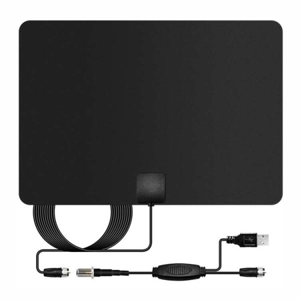 Cheap 50 Mile Range 4K Hd Digital Tv Antenna Amplified Ultra-Thin Indoor Plate for sale