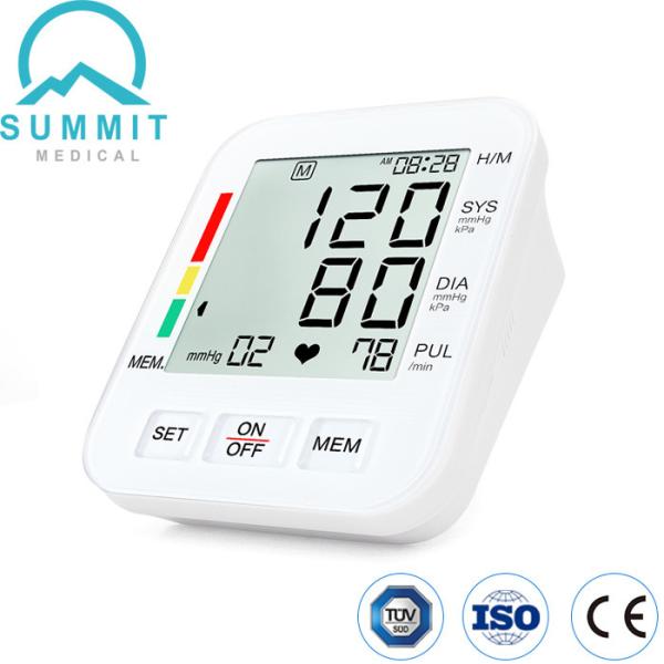 Cheap Blood Pressure Monitor Digital Arm Type With Large LCD Display And 180 Sets Memory for sale