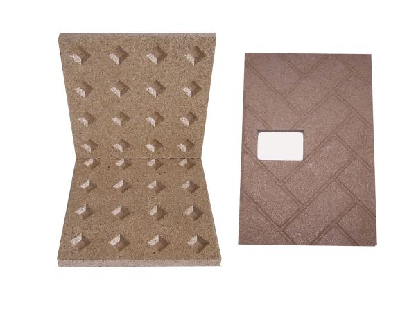 Cheap Log Burner Fireplace Insulation Board Practical Vermiculite Material for sale