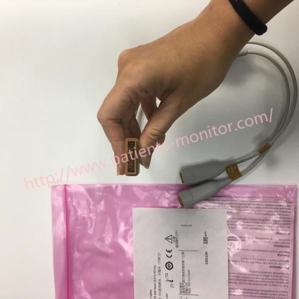 Cheap 2016998-001 GE Dual Reusable Temperature Adapter Cables For 400 Series 50cm 20 Inch for sale