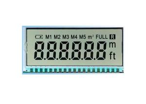 Best Transmissive Customized Lcd Monochrome Display 6 Digit 3.6V wholesale