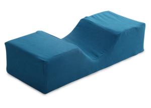 Blue Color Memory Foam Pillows Soft Ergonomic Eyelash Extensions Customizable