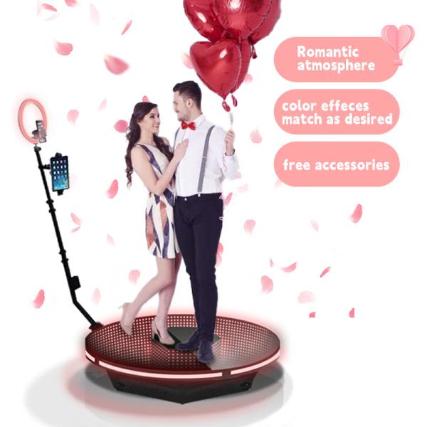 Cheap Camera Ipad Selfie Video Automatic Spin 360 Photo Booth  Phone app Control for sale