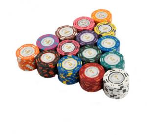 Best 20PCS / Lot Poker Chips 14g Clay Coin Baccarat Texas Hold