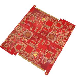 China Red 12 Layer PCB Stackup FR4 KB Series 1.5oz Copper PCB Board on sale