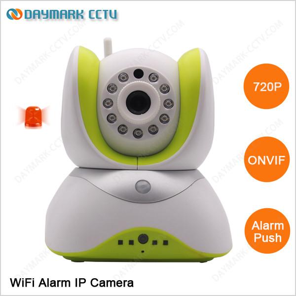Cheap Intelligent linkage alarm wireless security camera with PIR sensor for sale
