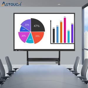 China 75 Inch Interactive Touch Screen Smart Board In The Classroom Windows Optional on sale