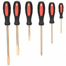 High Class Wide Flat Blade Screwdriver Explosion Proof Flat Tip Screwdriver