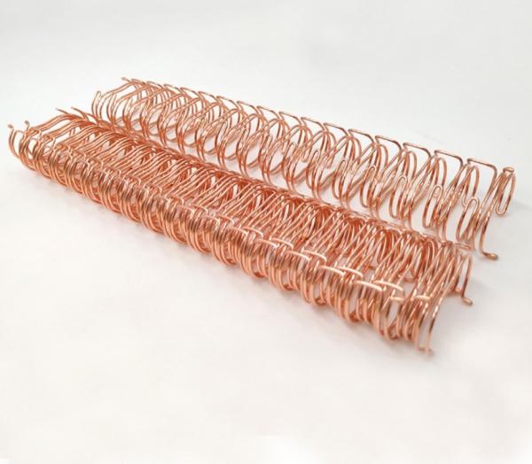 Cheap 11.1mm Metal Spiral Double Loop Binding Wire O For A4 Notebooks for sale