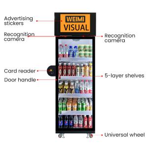 Best Upgrade Your Vending Experience With 180KG AI-Powered Food Vending Machine And Advanced Technology wholesale