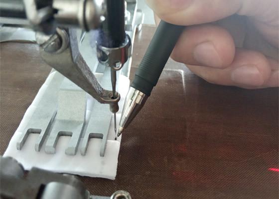 Cheap Plus Size Bra Sewing Machine , Custom Design Elastic Attaching Machine for sale