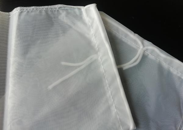 Cheap Monofilament 73 Microns 12x12 Nylon Mesh Filter Bags Double Seam for sale