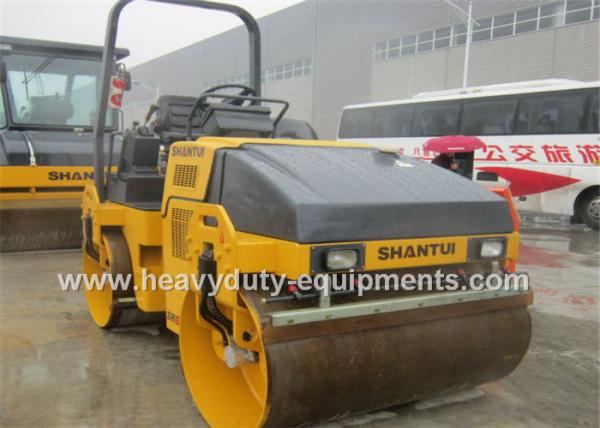 Cheap Shantui double drum road roller SR04D-5 designed for treatment of top surface areas for roads for sale