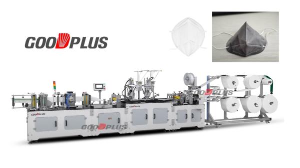 Cheap High Output N95 Non Woven Mask Making Machine Fully Automatic Stable Performance for sale