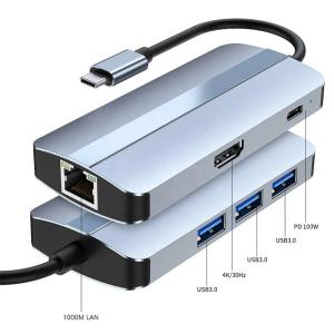 Best 12-In-1 USB C Adapter OEM Multiport Hub with 4K HDMI USB 3.0 RJ45 Lan Ethernet wholesale