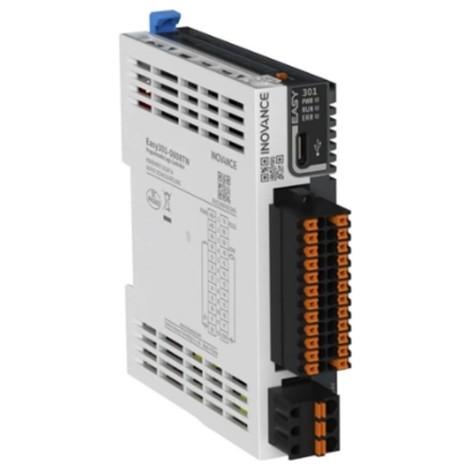 Cheap INOVANCE PLC EASY301-0808TN PLC Supporting 4 Pulse Control Axes With 1*RS232 1*RS485 for sale