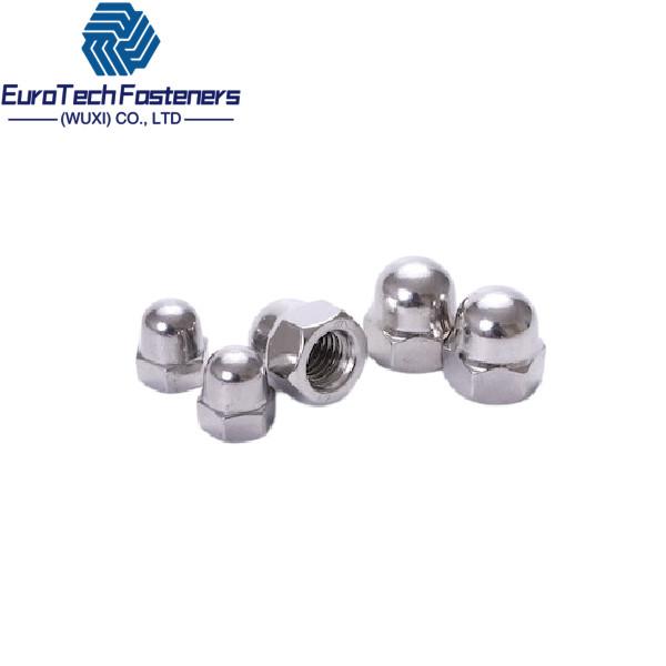 Cheap Nut Din 1587 Hexagon Domed Cap Nuts With Fine Thread M6 A2 A4 M4 M3 M5 M30 M36 for sale