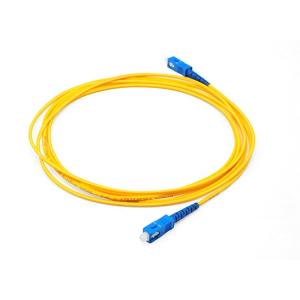 Single Mode Simplex SC UPC to SC UPC Fiber Optic Patch Cord