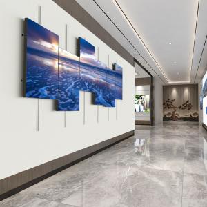 China Indoor Lifting Advertising LCD Display Screens Digital Advertising Display on sale