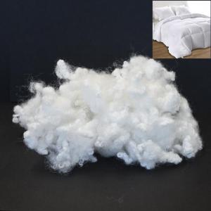 Best Flame Retardant Microfiber Pillow Filling 32mm Recycled Polyester Fiber wholesale