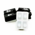 Car Key Pin Code Reader Silicon Button Auto Key Code Reader Silicone Rubber