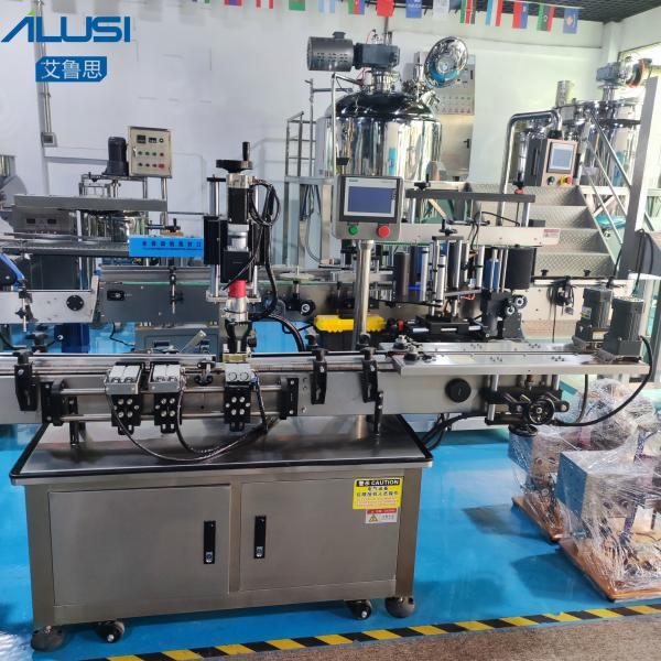 Cheap Fully Automatic Screw Capping Machine Rotary Glass Bottles Screw Capper Equipment for sale