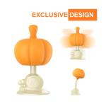 Best Eco Inspired Flexible Baby Teething Toys Vegetable Pumpkin Silicone Teether wholesale